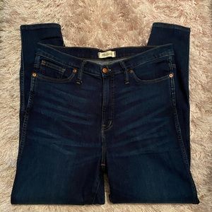 MADEWELL Dark blue Skinny Jeans